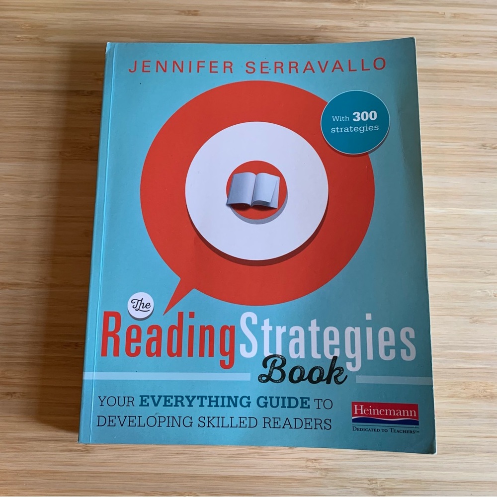 The Reading Strategies Book by Jennifer Serravallo